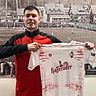Dimitar Milushev trägt künftig das Trikot des FC Einheit Wernigerode.