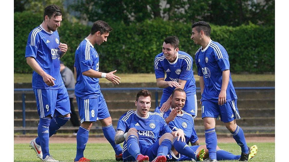 Sind derzeit gut drauf: Die Jungs des FV Biebrich 02 holten sechs Punkte in den letzten beiden Partien und erzielten dabei 10 Tore. Foto: René Vigneron