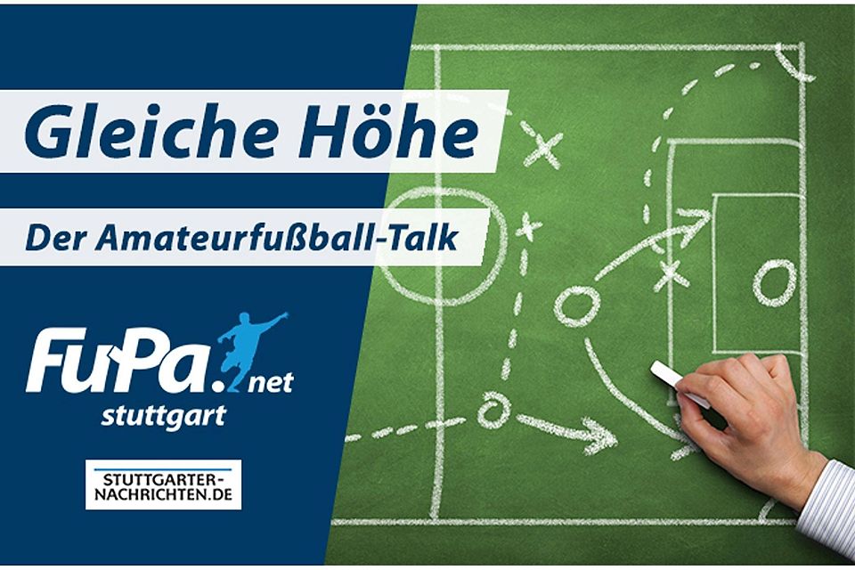 FuPa Stuttgart und die Stuttgarter Nachrichten laden ein zum Amateurfußball-Talk &quot;Gleiche Höhe&quot; beim SV Eintracht Stuttgart.