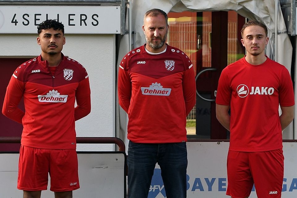 Von links nach rechts: Benito Alisanovic, Sportlicher Leiter Jürgen Meissner und Siegfried Kübler. Es fehlt Gabriel Hasenbichler.