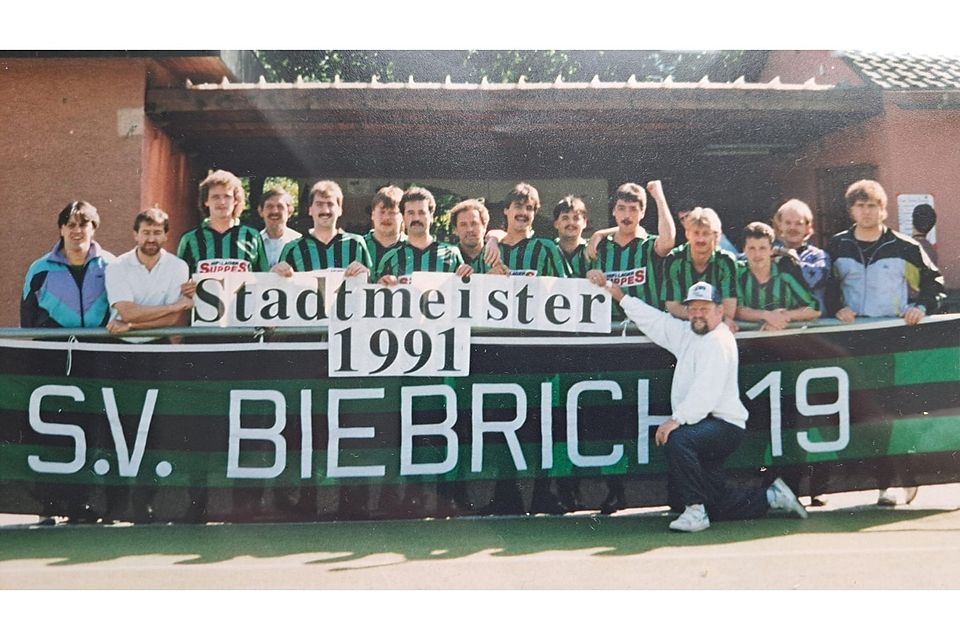 Erste Station als Coach im Aktivenbereich: Erwin Kusenbach wurde mit dem SV Biebrich 19 letzter Wiesbadener Stadtmeister. Danach fand der Wettbewerb nicht mehr statt - und die 19er sollten später im Liga-Betrieb von der Bildfläche verschwinden.