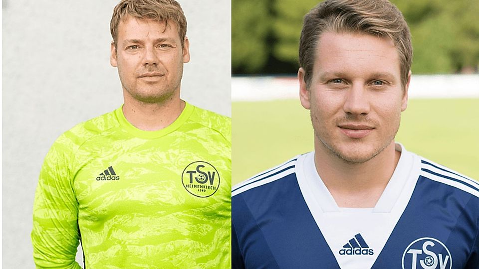 Adrian Beck (links im Bild) und Andrè Steib sind bis zum Saisonende die neuen Trainer beim TSV