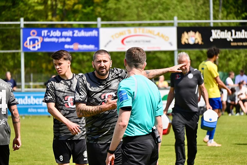 Sascha Mölders legte bei seinem letzten Spiel für den TSV Landsberg den 2:0-Treffer von Daniel Leugner per Kopf auf.