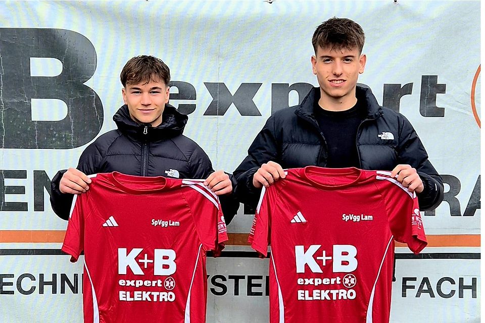 Daniel Lohberger (links) und Moritz Mühlbauer rücken aus der eigenen Jugend nach Daniel Lohberger (links) und Moritz Mühlbauer rücken aus der eigenen Jugend nach