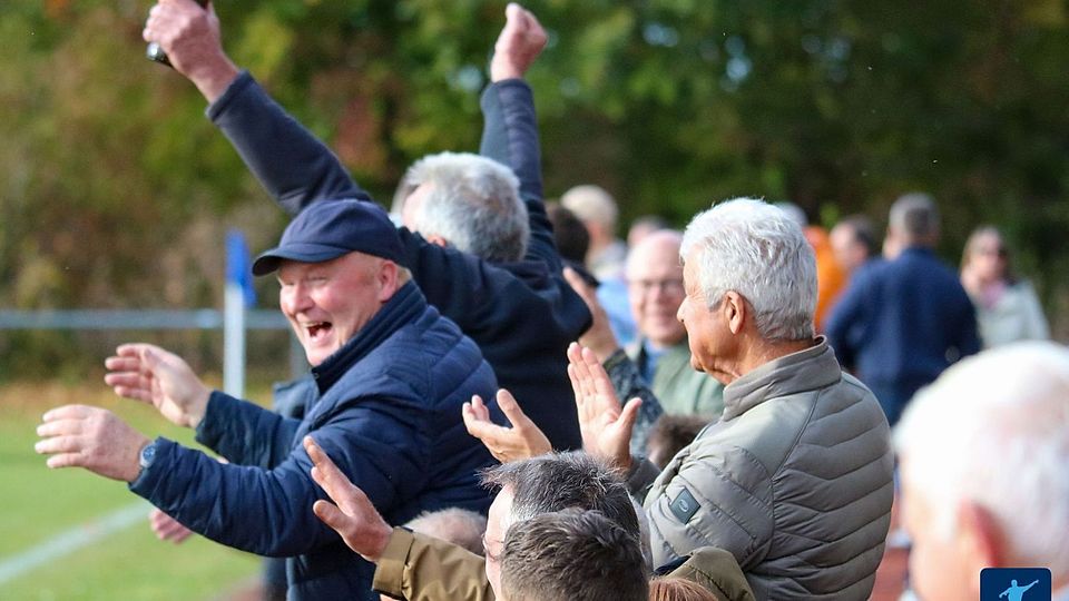 Freude beim Expräsident Remig Albrecht 