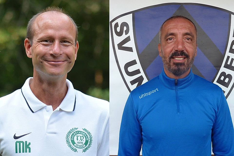 Michael Kirschner vom TVD Velbert (links) und Mesut Güngör vom SV Union Velbert haben sich zur neuen 2G-Regel geäußert. 