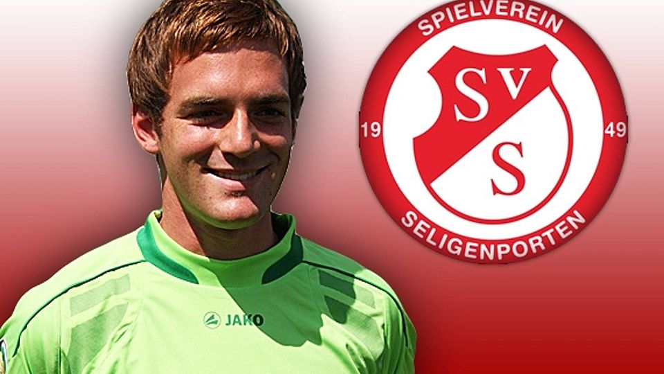 Seligenportens Ex-Goalie Florian Schürenberg. F. Meier