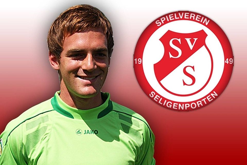 Seligenportens Ex-Goalie Florian Schürenberg. F. Meier