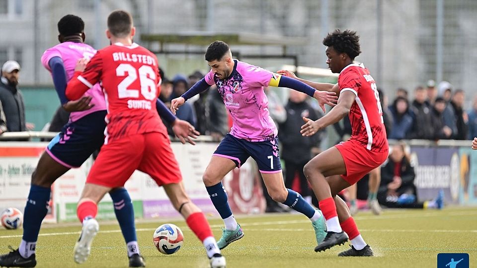 Spieltag in Hamburg. 