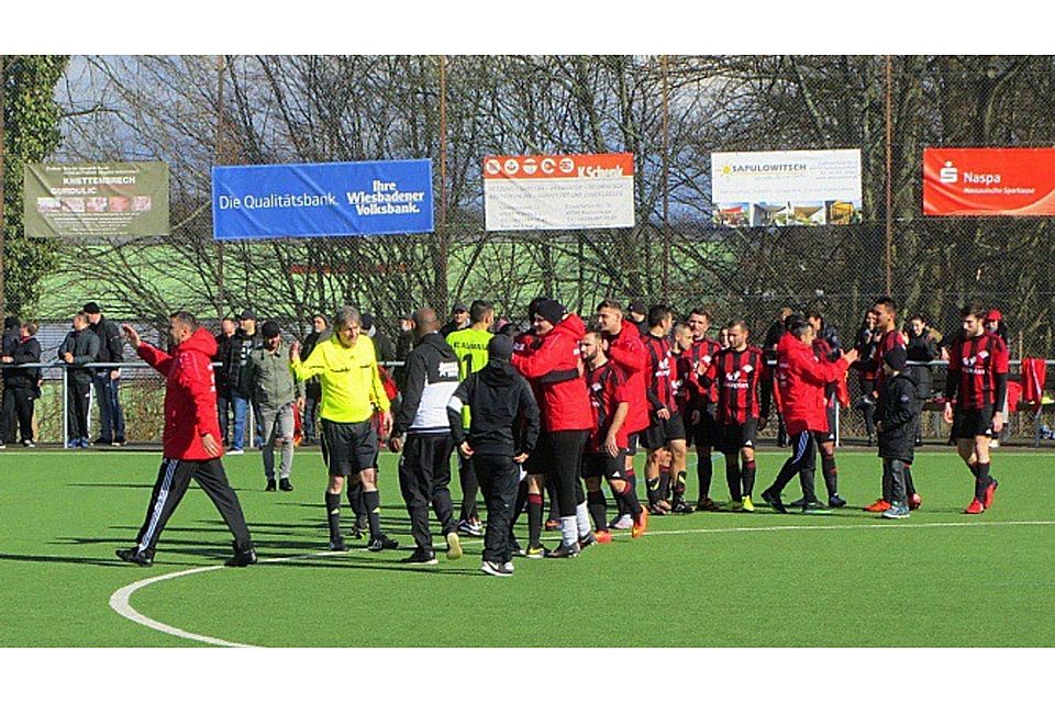Hatten allen Grund zur Freude: die Jungs des FC Albania untermauerte eindrucksvoll ihre Aufstiegsambitionen F: Vassili