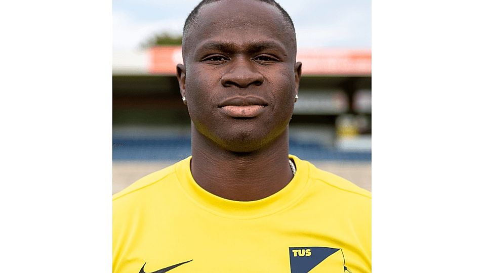 Gibril Badjie vom TuS Celle FC  erzielte einen Hattrick binnen weniger Minuten 