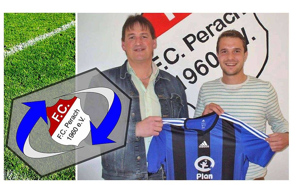 Dominik Messerer wird in der kommenden Saison 2015/16 für den FC Perach auflaufen Montage: FCP