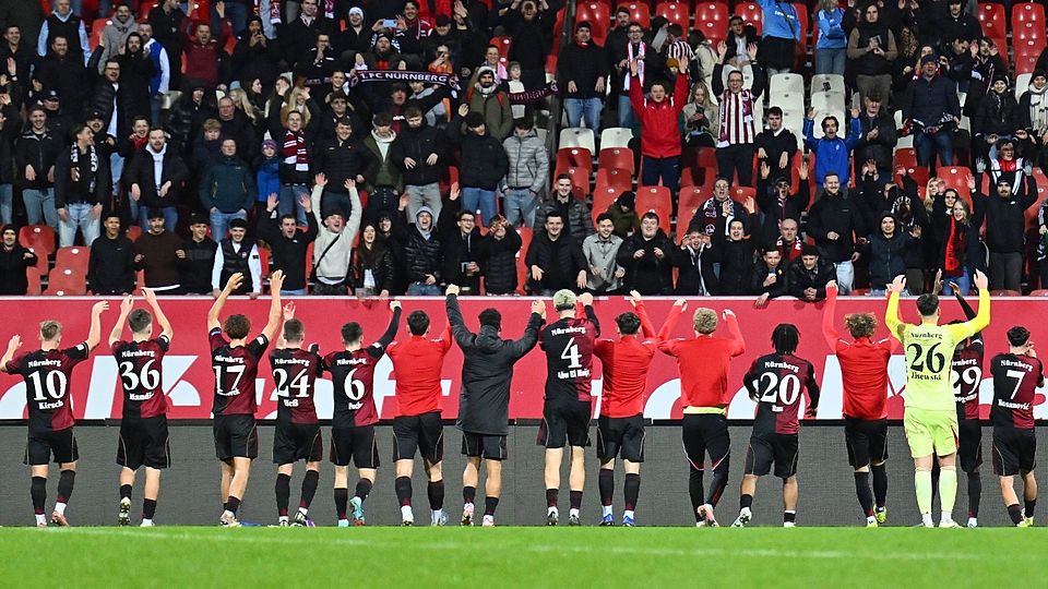 Die U23 des 1. FC Nürnberg siegte im Topspiel der Regionalliga Bayern. 1.500 Fans waren im Max-Morlock-Stadion dabei.