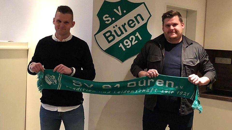 Michael (l.) und Daniel Mantasl laufen ab der Spielzeit 2021/2022 wieder für den SV Büren auf.