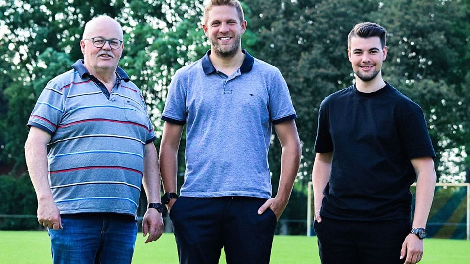 Der neue Vorstand des SC St. Tönis: Klaus Baumanns, Stefan Meuser und Lukas Moes (von links).