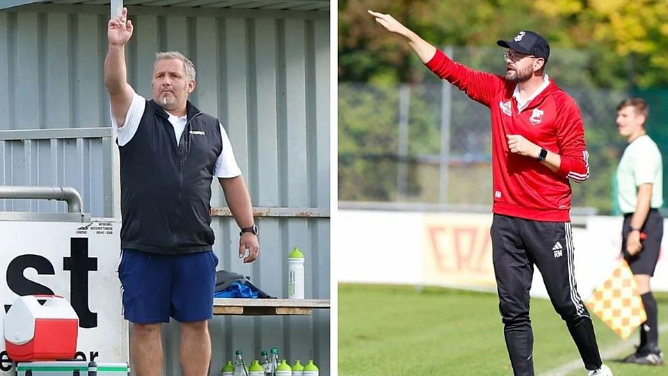 Christian Pauli (li.) wird beim TSV Mauth kommende Saison Nachfolger von Robert Madl