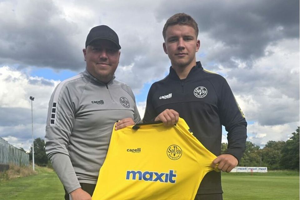 Jakun Mintal (re.) ist wieder ein Teil der SpVgg Bayreuth