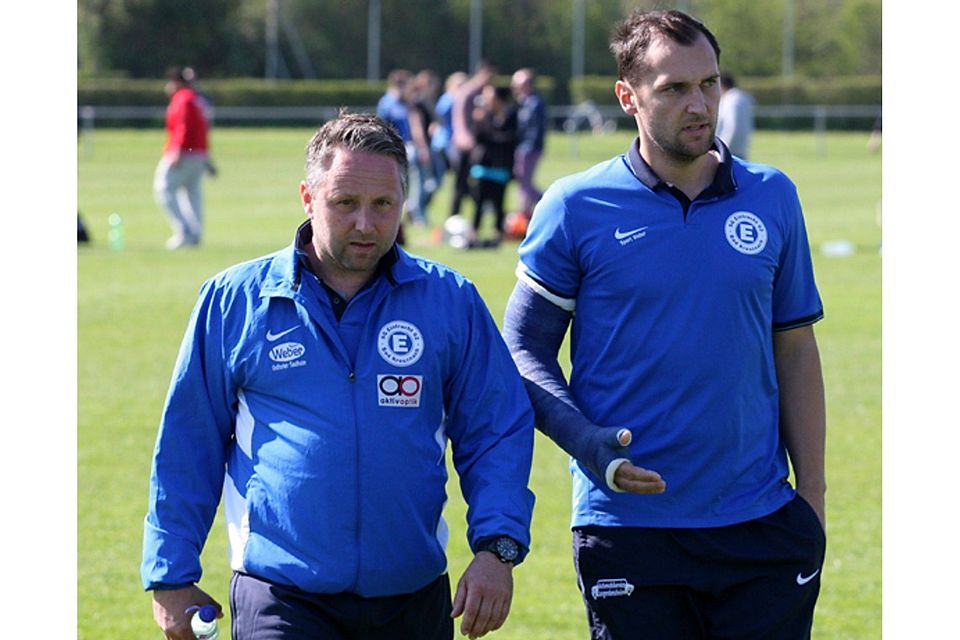 Machen bei der Eintracht weiter: Thomas Wunderlich (links) und Patrick Krick.  (Foto: Mario Luge)