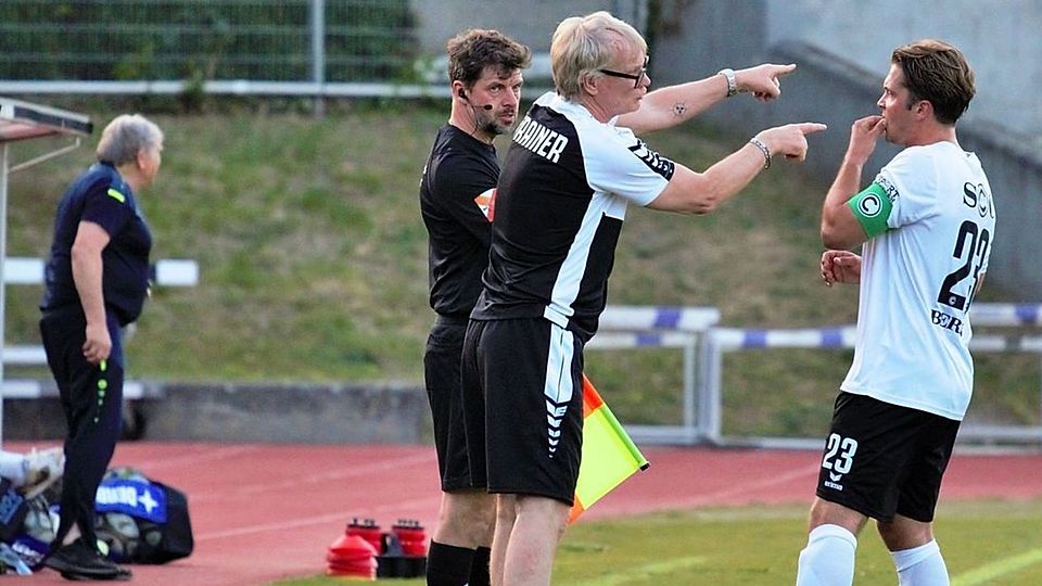 SCC Trainer Marco Wilke in Aktion