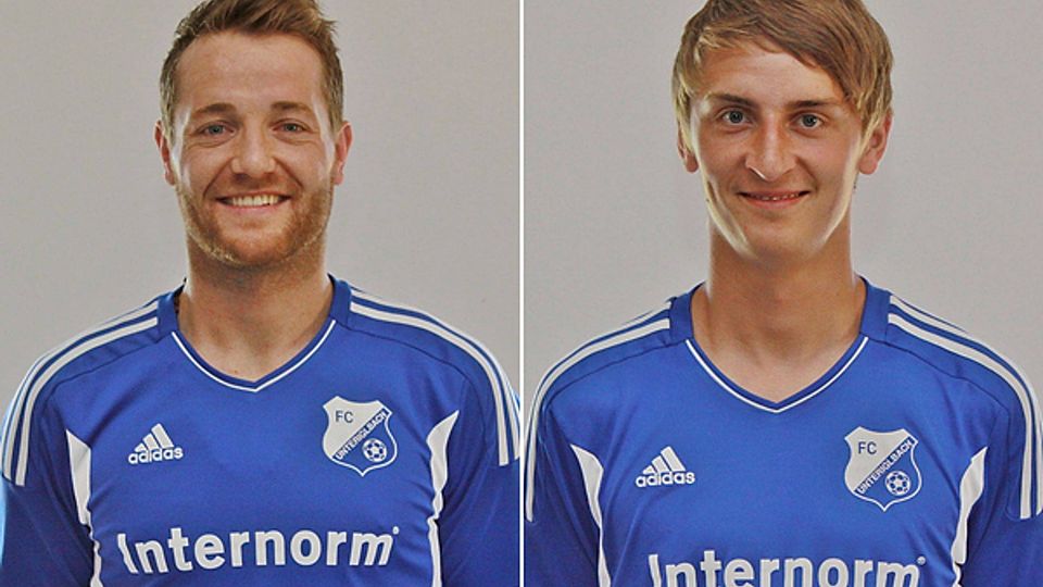 Philipp Diewald und Andreas Schinhärl wechseln aus Unteriglbach nach Neustift. F: FCU
