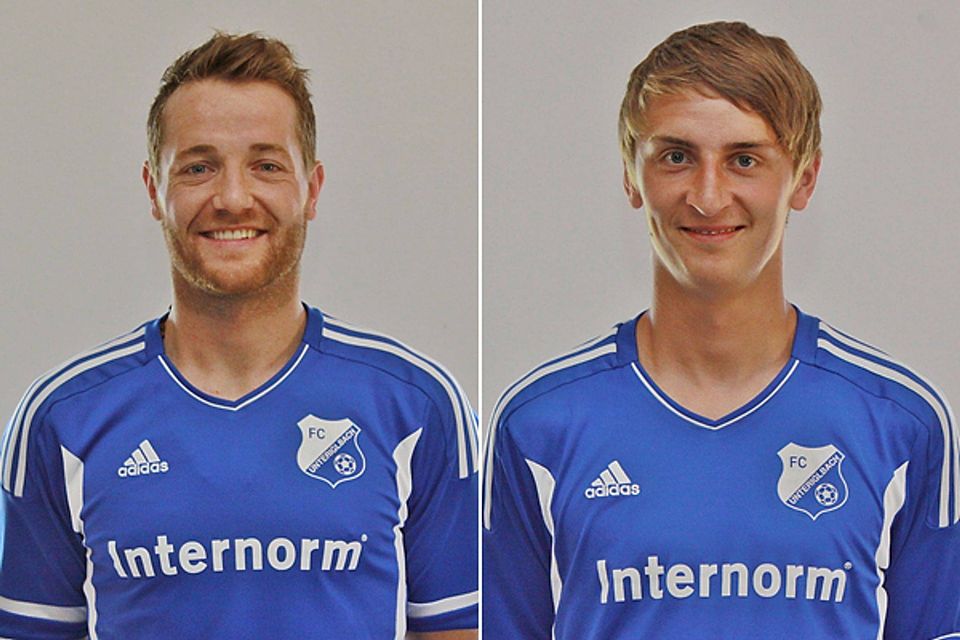 Philipp Diewald und Andreas Schinhärl wechseln aus Unteriglbach nach Neustift. F: FCU