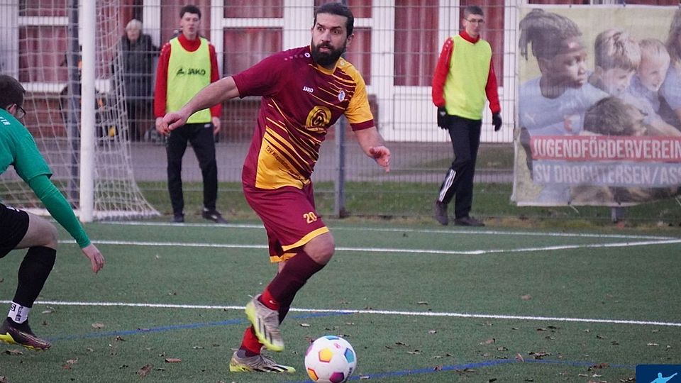 Nach vielen Verletzungen kommt Bassam Alissah vom TSV Wiepenkathen II langsam wieder in Fahrt.