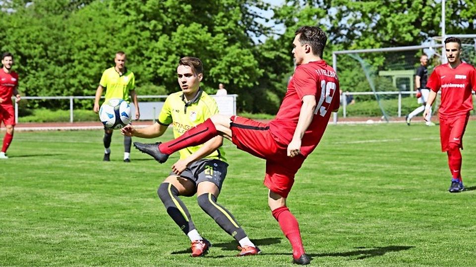 Filip Jaric wird sich auch in der kommenden Saison für die Fußballer des SV Fellbach strecken.  Foto: Patricia Sigerist