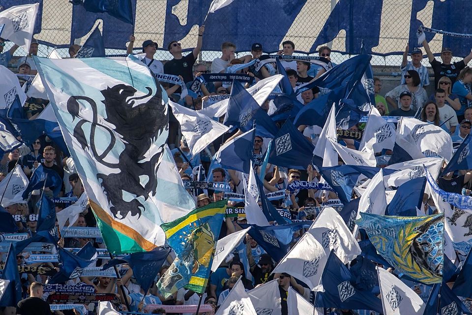 32.Spieltag, TSV 1860 München - FC Viktoria Köln, im Stadion an der Grünwalder Strasse