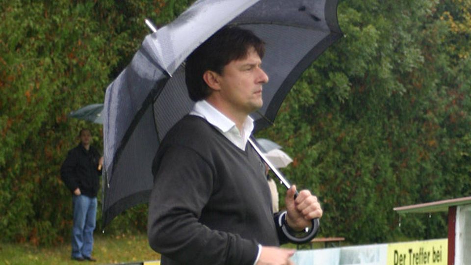 Will mit ASV Hiltenfingen am Saisonende nicht im Regen stehen: Ferdinand Sedlmeier.  Foto: Manfred Stahl