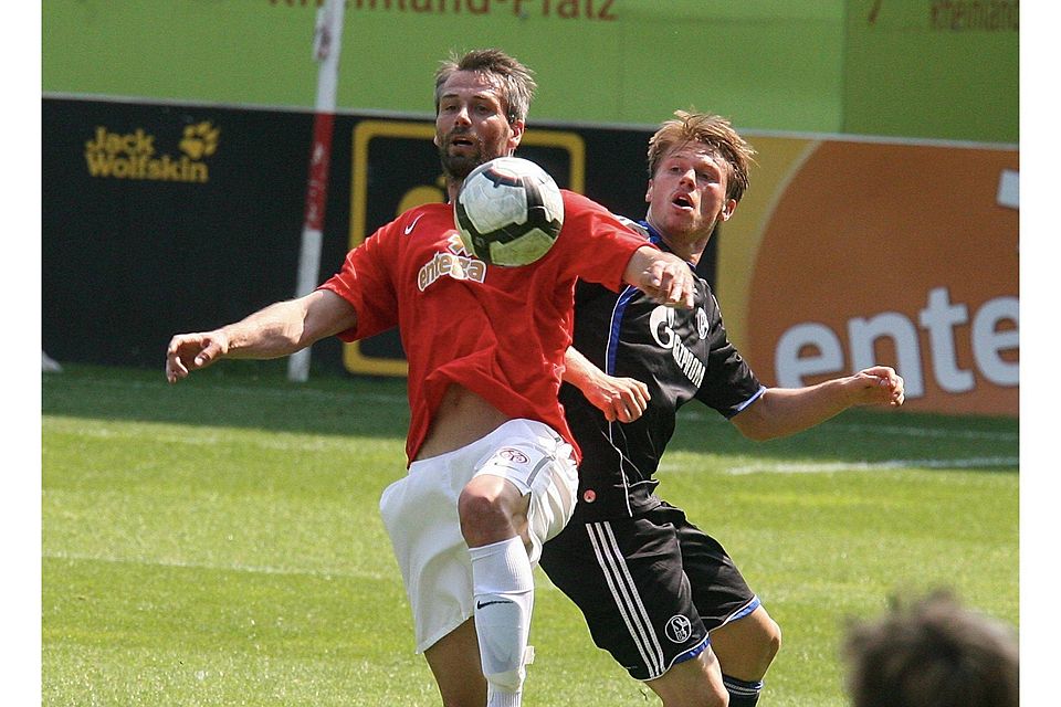 Einst für Mainz 05 am Ball, jetzt auf der Salzburger Trainerbank: Marco Rose (links). Archivfoto: hbz/ Jörg Henkel