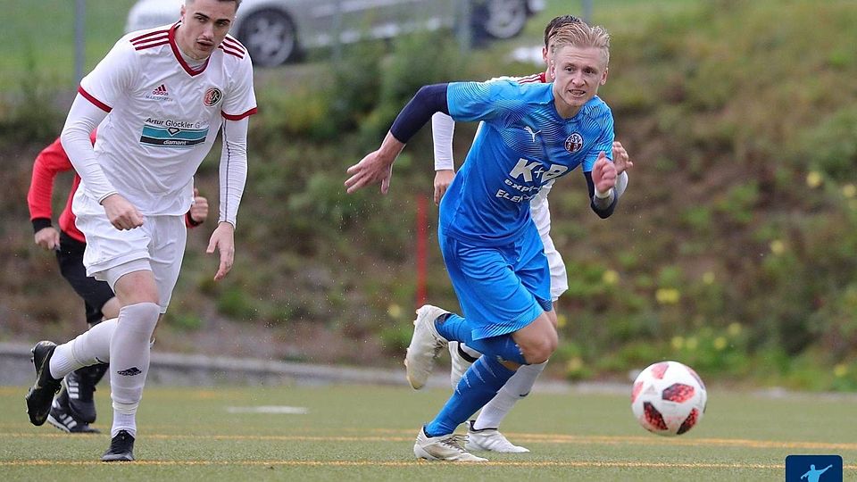 Cham um Kamil Hein war am Samstag den Gäste aus Kahl immer einen Schritt voraus.