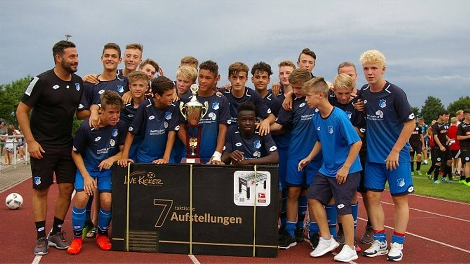 Glücklicher Gewinner des letzten Jahres: Die Jugendauswahl der TSG Hoffenheim.