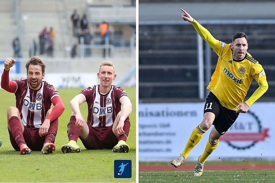 Der BFC Dynamo (li.) und die SpVgg Bayreuth könnten in der kommenden Saison im Profifußball vertreten sein.