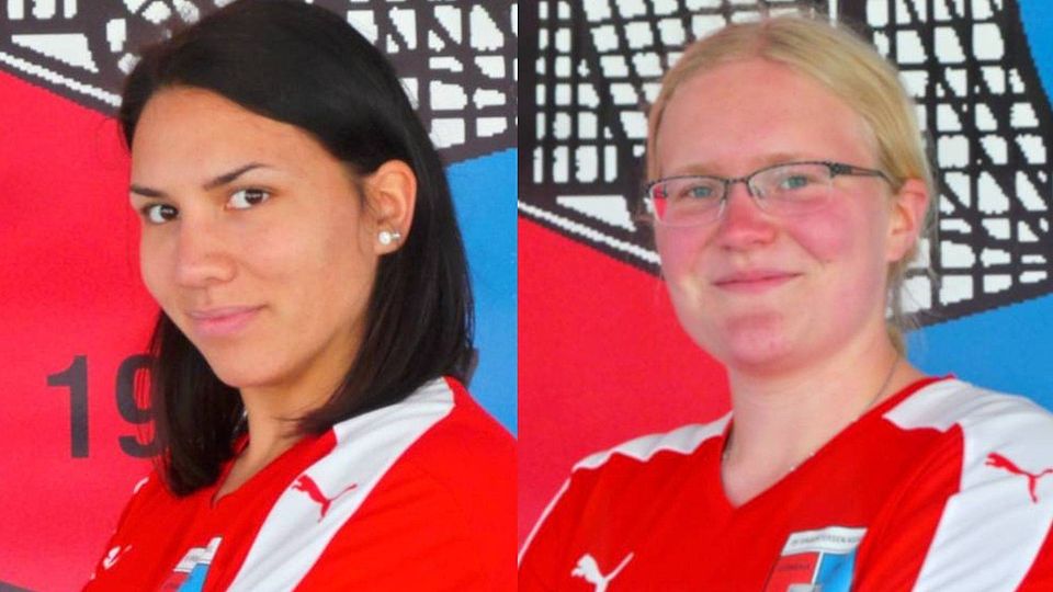Celina Stock und Lara Müller waren bislang, wie auch Tia und Hanna König (leider kein Foto vorhanden) in allen Spielen dabei.  
