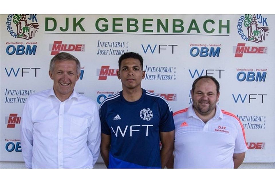 Julian Ceesay hat sich der DJK Gebenbach angeschlossen.  Foto: ako