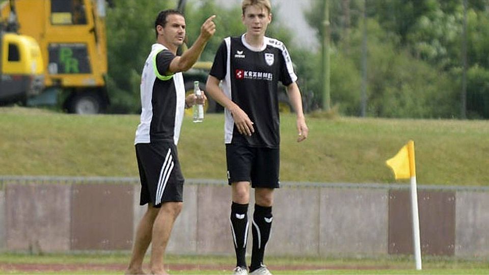 Trainer Florian Beham ist mit der Leistung seiner Mannschaft zufrieden. Foto: Lippert
