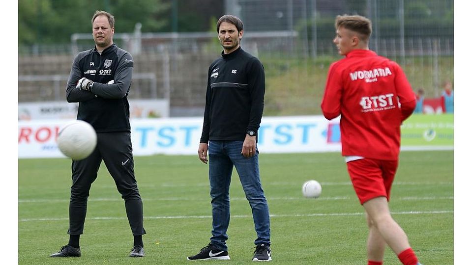 Wormatia-Trainer Kristjan Glibo zieht es im Sommer zu Eintracht Frankfurt.