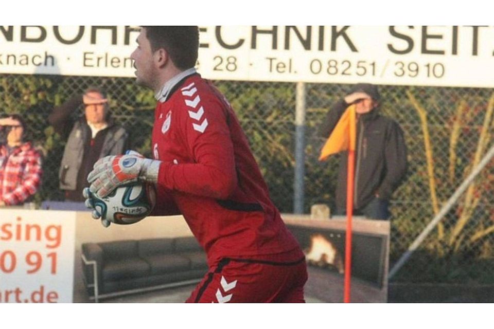 Einer der Besten seiner Zunft in der Bayernliga Süd: Pipinsrieds zuverlässiger Schlussmann Tobias Antoni.