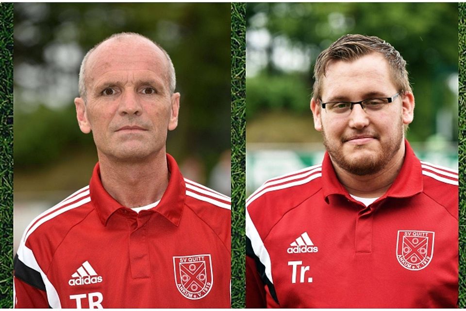 Müssen gehen: Trainer Dirk Siemund (links) und Co-Trainer Oliver Prause.