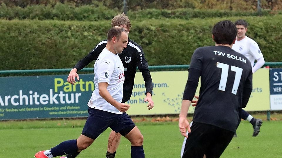 Traf zur Gräfelfinger Führung: Marvin Brehm zog nach einer abgewehrten Standardsituation aus der Distanz ab.