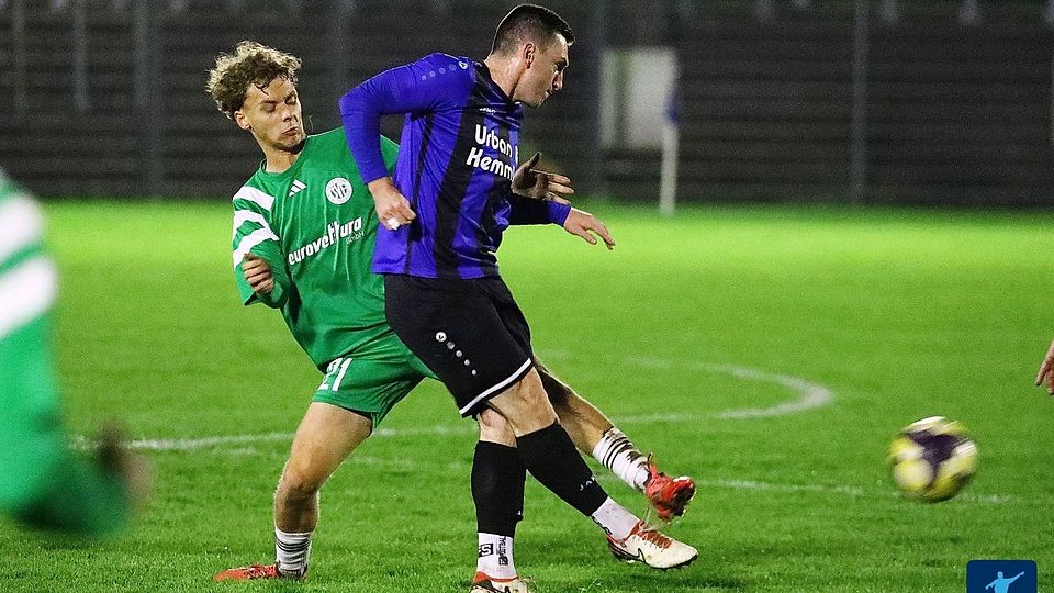 Patryk Bytomski (rechts) stellte den Endstand von 3:0 her.