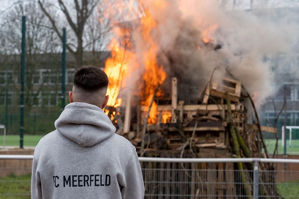 Beim FC Meerfeld gibt es auch in diesem Jahr wieder ein Osterfeuer.
