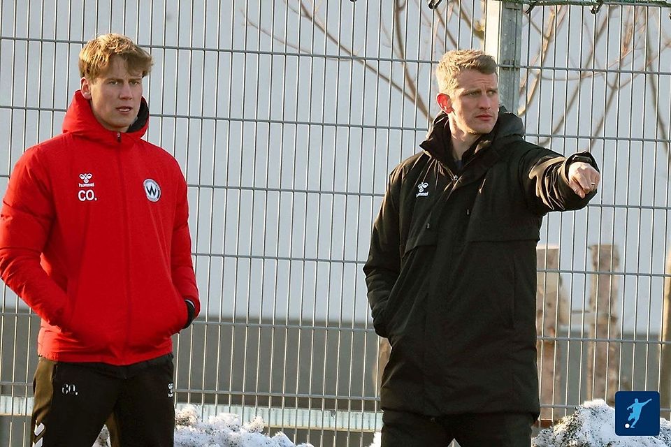 Sagen Servus im Sommer: Lars Bender (re.) und Co-Trainer Laurits Strotmann.