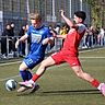 Es ist nicht unwahrscheinlich, dass es Kirchardt (blau) und Eppingen am Saisonende runter in die Kreisliga geht.