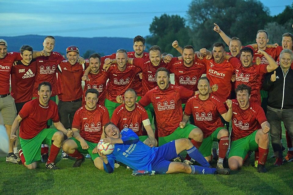 Meister der A-Klasse 1 und Aufsteiger in die Kreisklasse: SG Mötzting/Sünching II.