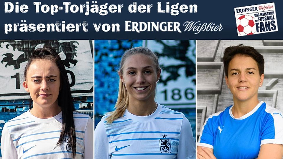 Sofia Endrizzi (mi.) ist Siegerin im ERDINGER-Torjäger-Ranking.