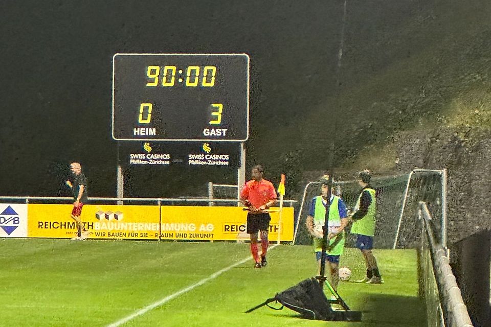 Ein klares Verdikt auf der Chrummen - YF siegte 3:0.