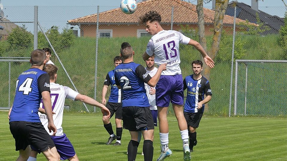 Trotz allen Kampfgeistes reichte für Kareths Zweite nicht zu Zählbarem in Thalmassing. Der Wiederabstieg in die Kreisliga ist damit so gut wie besiegelt.
