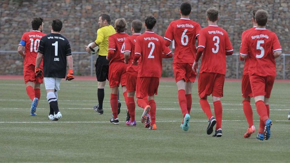 Eltville will die heimische Festung verteidigen und dabei die Tabellenführung erobern. F: Klein