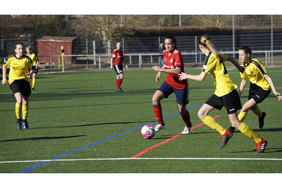 Die Fehler, die die B-Juniorinnen noch gegen die Bayern beim 1:3 gemacht haben, darf es gegen Frankfurt nicht geben.   Luca Schmidt